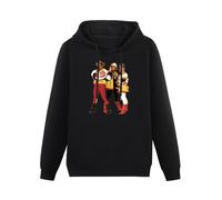 XINGYUE STAR Merch Traffic Salt N Pepa Hoody Unisex Ptinted Hoodies Long Sleeve Men's Hooded with Pocket Black S