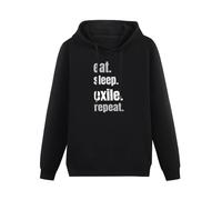 XINGYUE STAR Path of Exile Action Games Power Dark 2021 - Sudadera con capucha unisex de manga larga con capucha, con bolsillo, color negro, Negro, XXL