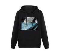XINGYUE STAR Peter Gabriel Album Vinyl CD Cover Hoody Unisex Ptinted Hoodies Long Sleeve Men's Hooded with Pocket Black M