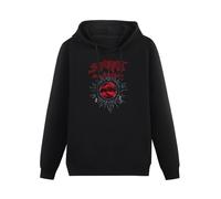 XINGYUE STAR Suffocation Band Death Metal Hoody Unisex Ptinted Hoodies Long Sleeve Men's Hooded with Pocket Black L