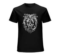 XINGYUE STAR Testament Dark Roots of Thrash - Camiseta de manga corta 100% algodón, color negro, Negro, XL