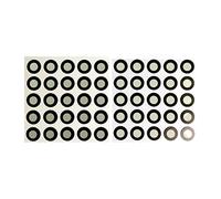 XINHAN Escaneo de Puntos de Marcado Punto de Marca de escaneo 3D Escáner 3D de Mano Marcador Reflectante Punto de Destino 6 Exterior 10 Marcador de Punto de indicador Interior(High Reflective)