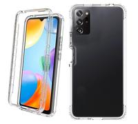 Xinhongtech Funda para Samsung Galaxy Note 20 Ultra 4G / 5G, Delgada Fundas Anti-Choque 360 Grado con Protectora Anti-arañazos de Pantalla Integrado, Carcasa HD Antigolpes Protección,Transparente