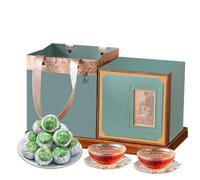 Xinhui Pequeña Mandarina Verde Puerh Té Maduro 500g Brillante Y Redondo, Una Excelente Opción Para Regalar