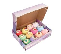 Xinhuju Bola de baño de burbujas para niños, Bola de baño de burbujas de ducha navideña | 12 bolas de baño de hidromasaje con temática navideña, juego de bolas de baño de burbujas para ducha casera,