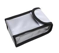 Xinhuju Bolsa de seguridad para batería, funda protectora portátil, protector de batería resistente al desgaste, contenedor de seguridad con cierre seguro para transporte y manejo seguro, caja de