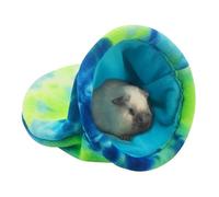 Xinhuju Cama para hámster - Saco de dormir para hurones Sugar Glider House | Cama lavable para hámster, saco de dormir para hámster, nido de invierno, cama pequeña para mascotas, ardillas, erizos