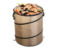 Xinhuju Cubo de basura para camping - Cubo de jardín plegable | Cubo de basura para jardín, camping, senderismo, excursión con mochila, picnic familiar, autocaravana, festivales