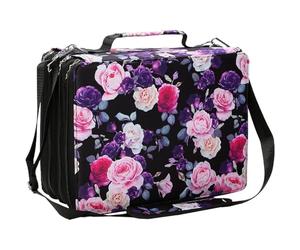 Xinhuju Estuche para organizadores de marcadores, estuche para organizadores de marcadores, organizador para marcadores de casos de gran capacidad, contenedor portátil para material escolar, aficiones