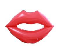 Xinhuju Flotador para Labios - Balsa de Vinilo para salón, Forma de Labios Grandes, fácil de inflar y desinflar, Flotador de Agua de para niñas, Parejas, Piscina, Fiestas, Fotos, Resort de Playa y