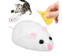 Xinhuju Juguete para Gatos con Mando A Distancia,Ratón Interactivo para Mascotas con Control Remoto | Acompañante De Caza para Mascotas De Todo Tipo De Razas En Jardín, Sala De Estar Y Exteriores