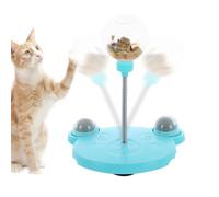 Xinhuju Juguetes de Bola de Comida de Gato | los Juguetes para Gatos de Bola de Vaso de Primavera Son Altamente elásticos, no deformables