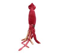 Xinhuju Muñeca de Peluche de Calamar Rojo - Océanos de 65 cm Almohada de Juguete de Animales, Criatura Marina Blanda Compañero Relleno | de temática Marina para decoración de la habitación, Accesorio