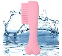 Xinhuju Peine de Juguete para Masticar para Perros, de Limpieza para Masticar de Goma Natural W, Juguete para Masticar para adiestramiento, Juguetes para Perros para masticadores agresivos de Razz