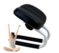Xinhuju Taburete de meditación para oración, flamenco en la rodilla, con mangas desequilibradas, accesorio de meditación, silla portátil para estudio de yoga en casa
