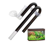 Xinhuju Tubos de Filtro para pecera: Kit Tubo Salida Entrada Recipiente Externo, Juego Tubos Acero Inoxidable, Flujo Agua Ajustable | Accesorios filtrado Repuesto Sistemas acuarios plantados