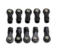 Xiniy 10 Unids Plástico Varilla Extremo Enlace Bola de Conexión Cabezal para 1/10 RC Car Crawler Axial Scx10 II 90046 Trx4, C