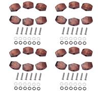 Xiniy 24 Piezas/Juego de Botones de Clavija de Afinación de Guitarra, Botones de Clavijas de Afinación, Botones de Cabezales de Máquina para Guitarra