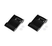 Xiniy 2X Caja Estante Soporte de Cizallas de Salón 6 Sostenedor Estante Sostenedor de Tijera de Pelo Organizador de Pelo Bandeja de Almacenamiento para Peluquería Con 2 Ventosas