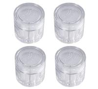 Xiniy 4X Cogedera de Plastico para Acuario Tanque Tubo de Trampa para Sanguijuelas Gusano Planarian 8 Hoyos Transparentes