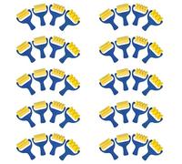 Xiniy Conjunto de 40 Piezas de Esponja Pincel de Rodillo de Pintura DIY Niños Pinceles de Pintura Kid Art Craft Painting Tool