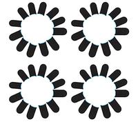 Xiniy Fibra de Carbono de 18 para Fundas de Dedos de Pantalla de Contacto de Juegos MóViles (48 Piezas)