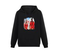 XINJIEDIAN Baywatch Pamela Anderson David Hasselhoff TV Beach Lifeguard Hoff Unisex Hoody with Pocket Black S