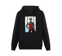 XINJIEDIAN Baywatch Pamela Beach Hoody Unisex Ptinted Hoodies Long Sleeve Men's Hooded with Pocket Black L