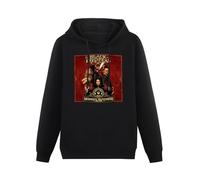 XINJIEDIAN Black Eyed Peas Monkey Business Cover Music Hoody Unisex Long Sleeve Hooded with Pocket Black XXL