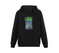 XINJIEDIAN Blood Incantation Hidden History of The Human Race Hoody Unisex Long Sleeve Hooded with Pocket Black L