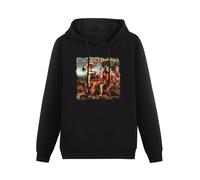 XINJIEDIAN Crash Test Dummies God Shuffled His Feet Hoody Unisex Long Sleeve Hooded with Pocket Black XXXL