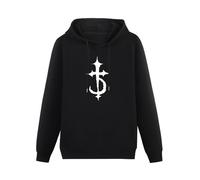 XINJIEDIAN Devil Driver Hoody Unisex Ptinted Hoodies Long Sleeve Men's Hooded with Pocket Black S