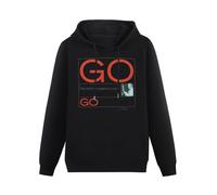 XINJIEDIAN Dexter Gordon Go Hoody Unisex Ptinted Hoodies Long Sleeve Men's Hooded with Pocket Black S