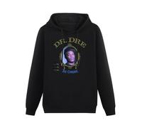 XINJIEDIAN Dr Dre The Chronic Hoody Unisex Ptinted Hoodies Long Sleeve Men's Hooded with Pocket Black S