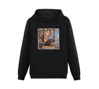 XINJIEDIAN Gerry Rafferty City To City Baker Street Yacht Rock Hoody Unisex Long Sleeve Hooded with Pocket Black XXXL