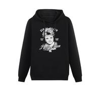 XINJIEDIAN Jessica Fletcher She Wrote Murder, She Wrote Hoody Unisex Long Sleeve Hooded with Pocket Black S