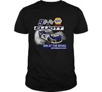 XINJIEDIAN Napa Chase Elliott No 9 Team Win At The Roval September 29 2019 Unisex 100% Cotton Short-Sleeve T-Shirts Black M