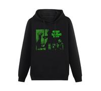 XINJIEDIAN Night of The Living Dead Zombie George Romero Cult Horror Hoody Unisex Long Sleeve Hooded with Pocket Black S