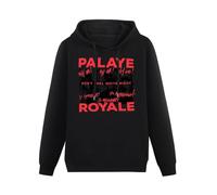 XINJIEDIAN Palaye Royale Oh No Music Hoody Unisex Ptinted Hoodies Long Sleeve Men's Hooded with Pocket Black XXL