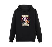 XINJIEDIAN Playboi Carti Hip Hop Rap Hoody Unisex Ptinted Hoodies Long Sleeve Men's Hooded with Pocket Black XXXL