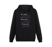 XINJIEDIAN Pretty Little Liars Hoody Unisex Ptinted Hoodies Long Sleeve Men's Hooded with Pocket Black M