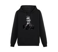 XINJIEDIAN Ryan Gosling Fan Cult Actor Hoody Unisex Ptinted Hoodies Long Sleeve Men's Hooded with Pocket Black L