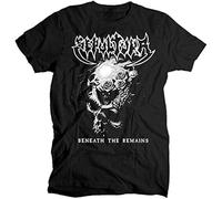 XINJIEDIAN Sepultura Beneath The Remains Etal Band Unisex 100% Cotton Short-Sleeve T-Shirts Black XXXL