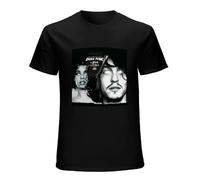 XINJIEDIAN Shaka Ponk The Geeks Jerkin Socks Big and Tall Mens Unisex 100% Cotton Short-Sleeve T-Shirts Black M
