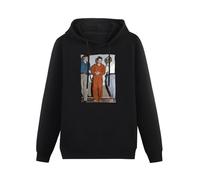 XINJIEDIAN Ted Bundy Serial Killer Hoody Unisex Ptinted Hoodies Long Sleeve Men's Hooded with Pocket Black L