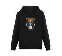 XINJIEDIAN Terrorizer Hear God Laugh Hoody Unisex Ptinted Hoodies Long Sleeve Men's Hooded with Pocket Black XL