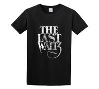 XINJIEDIAN The Band The Last Waltz Print Fitted Cotton Unisex 100% Cotton Short-Sleeve T-Shirts Black S