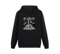 XINJIEDIAN The Bloodline We The Ones Hoody Unisex Ptinted Hoodies Long Sleeve Men's Hooded with Pocket Black S