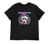 XINJIEDIAN The Village People YMCA Tour O-Neck 100% Cotton Short Sleeve Unisex T-Shirt XL