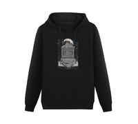 XINJIEDIAN Trivium Tomb Rise Hoody Unisex Ptinted Hoodies Long Sleeve Men's Hooded with Pocket Black XXXL